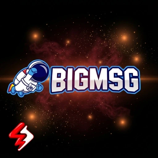 Tampilan beranda bigmsg: portal unduhan APK resmi untuk pengguna Indonesia